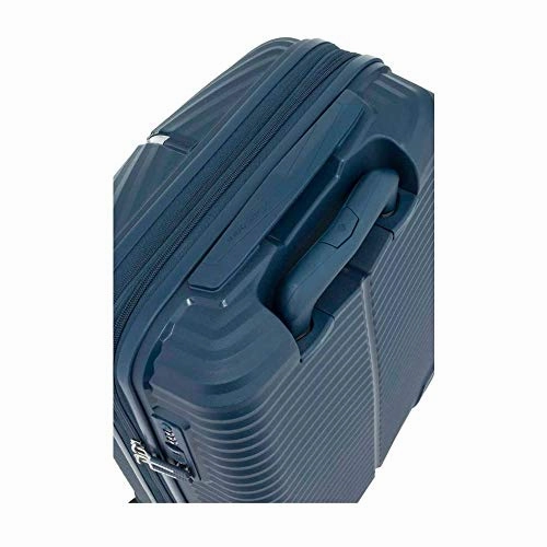 Samsonite Varro Spinner Unisex Small Blue Polypropylene Luggage Bag GE6071001