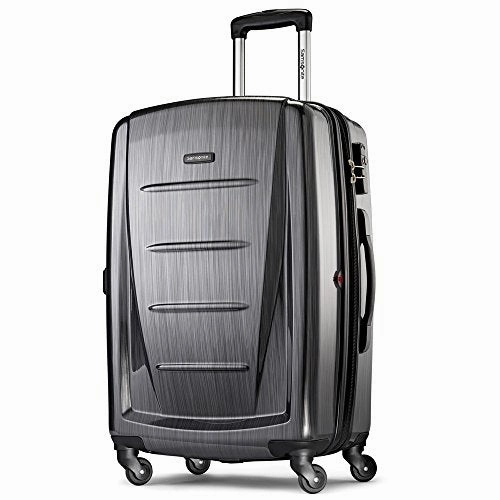 Samsonite Winfield 2 Fashion 3-Piece Spinner Set - Charcoal with Accessory Kit