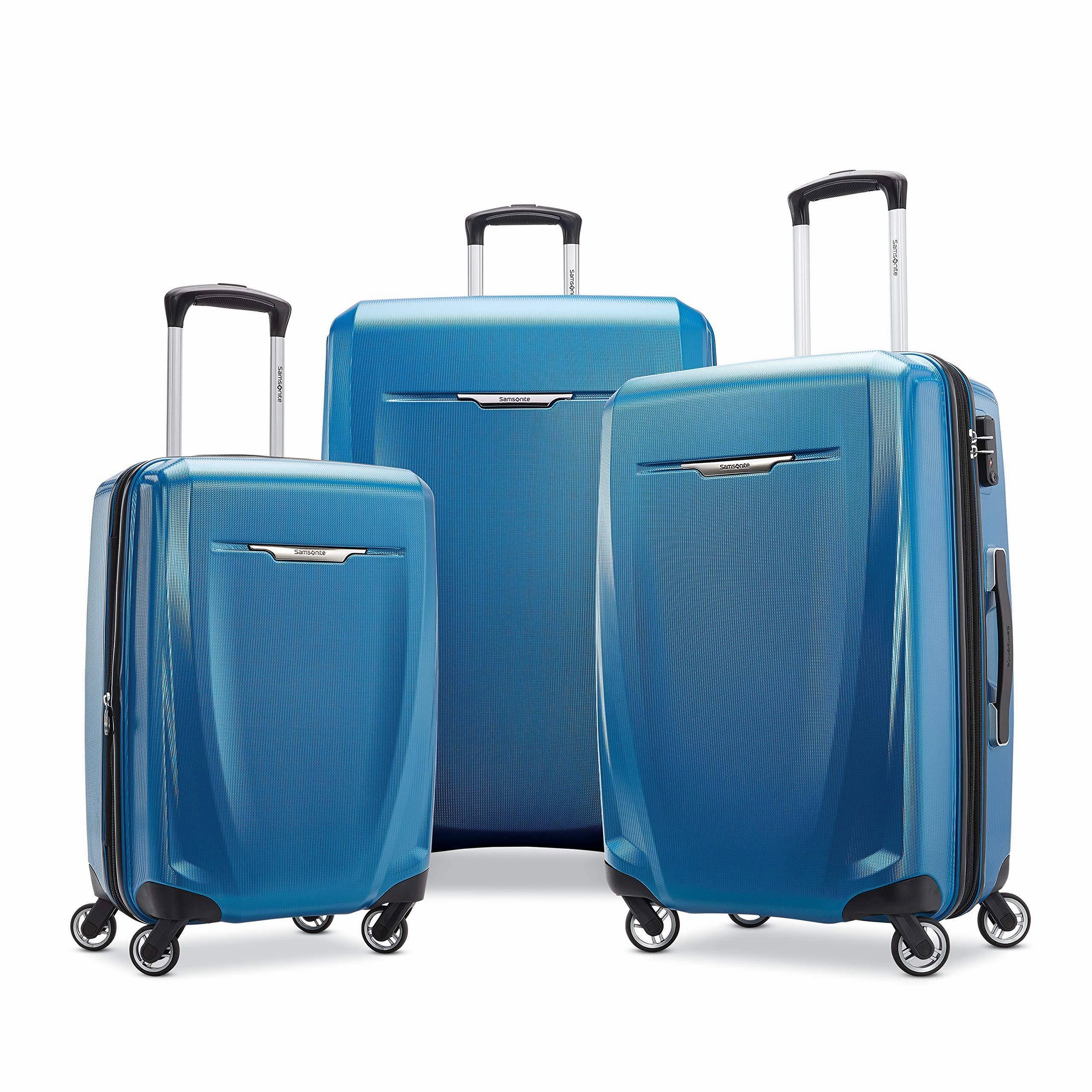 Samsonite Winfield 3 DLX 3 Piece Set (20"/24"/28") 4-Wheel Luggage Set