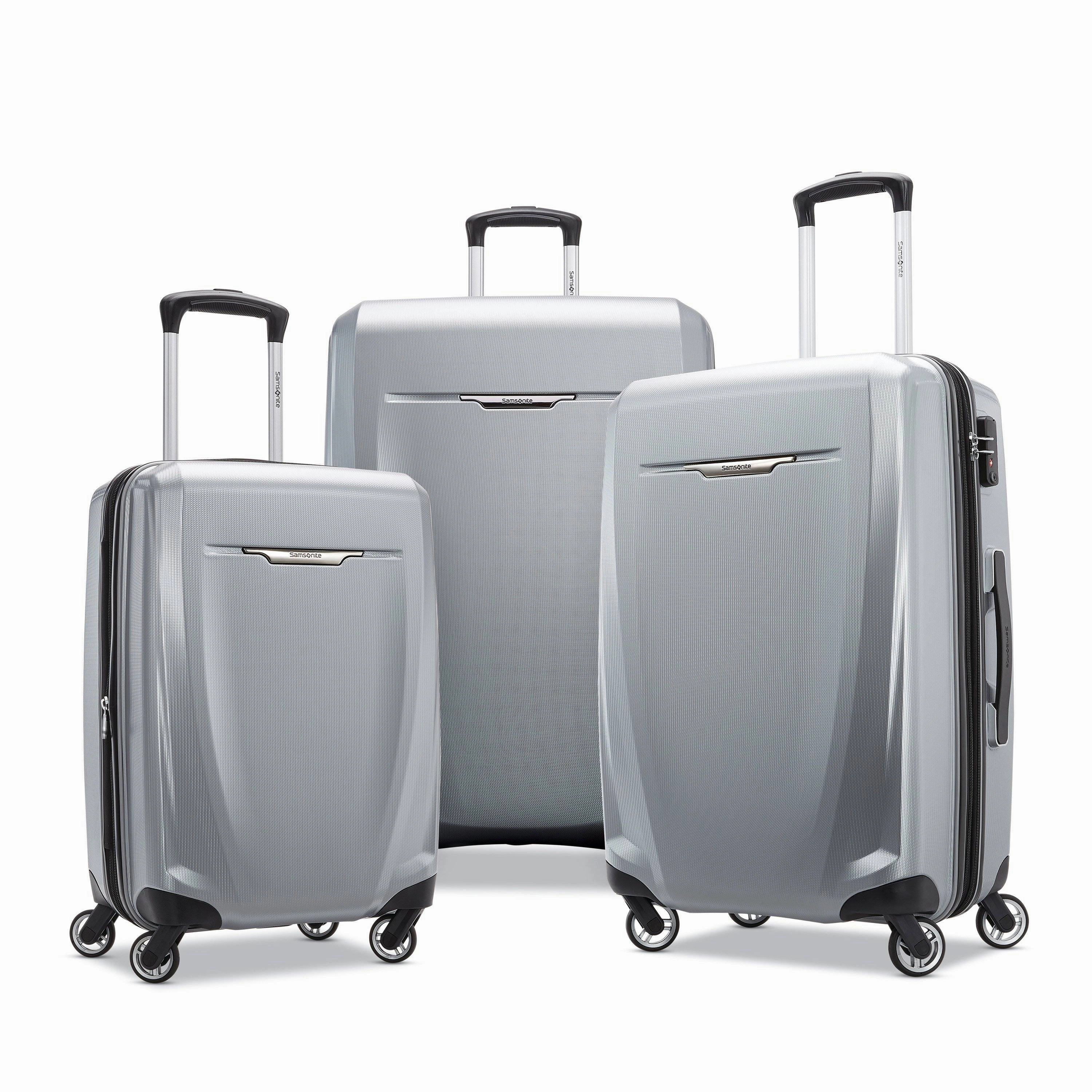 Samsonite Winfield 3 DLX 3 Piece Set (20"/24"/28") 4-Wheel Luggage Set