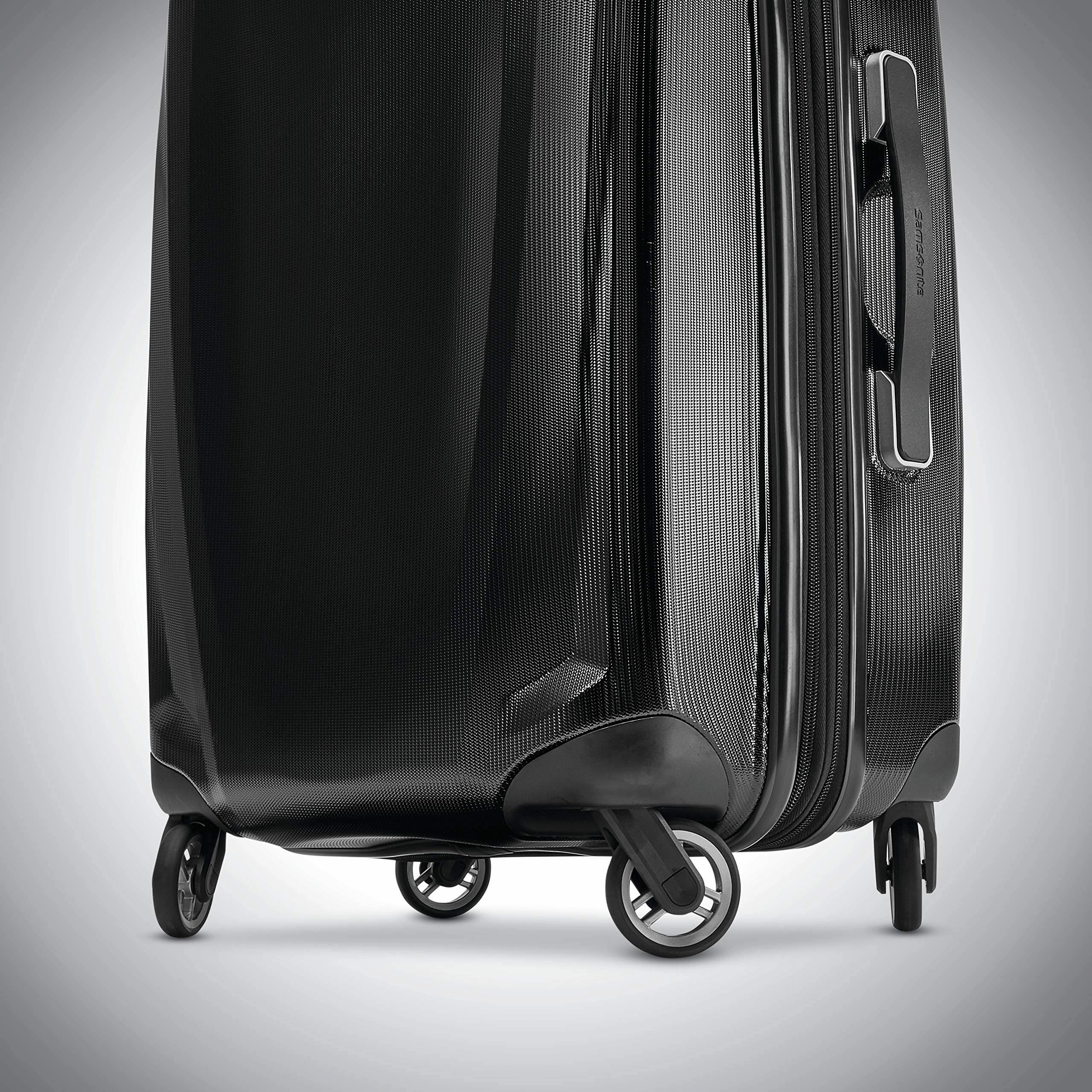 Samsonite Winfield 3 DLX 3 Piece Set (20"/24"/28") 4-Wheel Luggage Sets - Scratch-Resistant Polycarbonate Shell, TSA Lock, Effortless Wheels