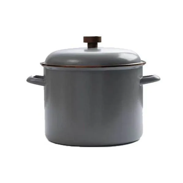 Cheapest Price Search For Popular [CLEARANCE] BAREBONES Enamel Stock Pot - Slate Gray ,Elegand & Graceful new style online store. Our best Items are cheapest price, it is a good chance for shopping.