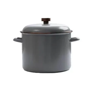 Cheapest Price Search For Popular [CLEARANCE] BAREBONES Enamel Stock Pot - Slate Gray ,Elegand & Graceful new style online store. Our best Items are cheapest price, it is a good chance for shopping.