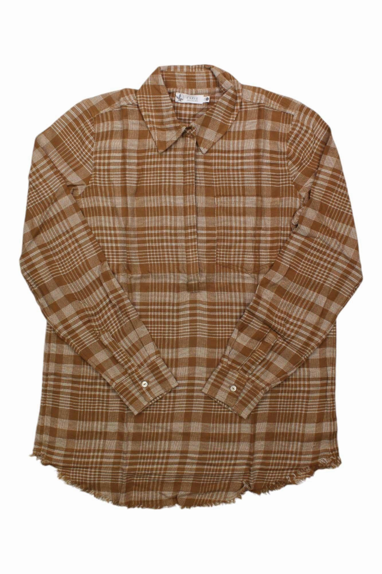 Best Choice For Cheap Select For Clearance Carve Designs Women's Sawyer Twill Shirt |72% Off Sale Shop Online hot sale now, more discount and more surprise, 100% quality.