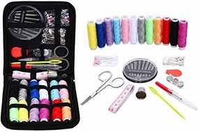 Sewing Kit For Travel,Mini Sew Kits Supplies With 74 Portable Basic Sewing Accessories & 12 Color