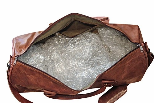 Sharo Genuine Leather Travel/ Carry-On/ Duffle Bag Du-2