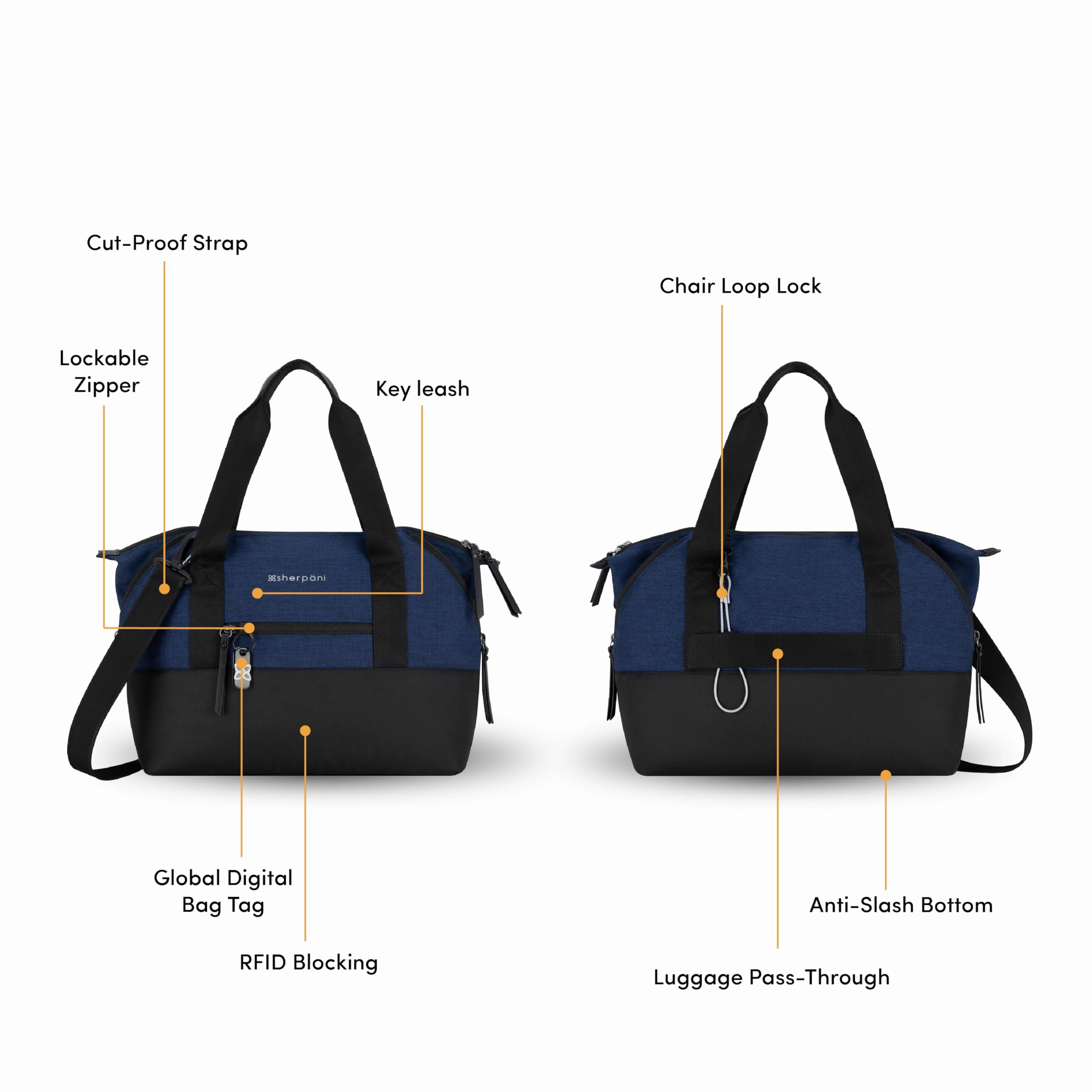 Sherpani Eclipse Anti-Theft Duffel Bag