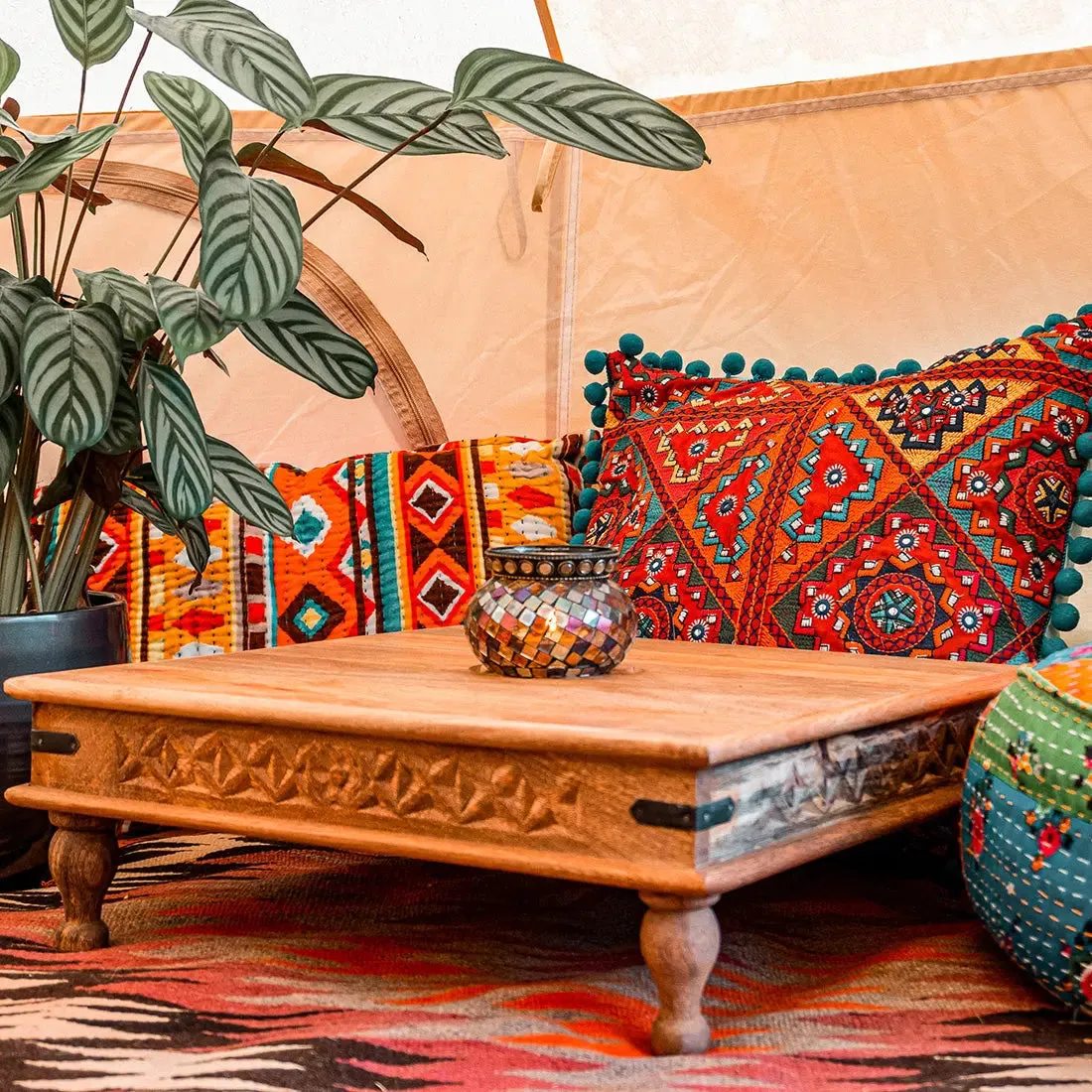 Shop For Newest Hand Painted Square Bajot Table on our site, free shipping worldwide, save up to 74%off discount, welcome!