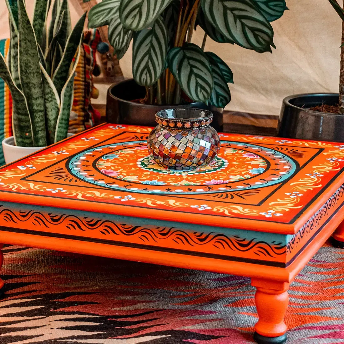Wholesale Price For Hand Painted Square Bajot Table online store, up to 74%off, it is worth tu buy our discount Items.