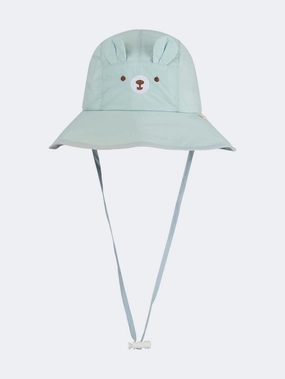 Clearence Shop For Popular Oil And Gaz Stylish Kids Beach Bucket Hat Blue/Beige For Cheap,Official Site at our official website.