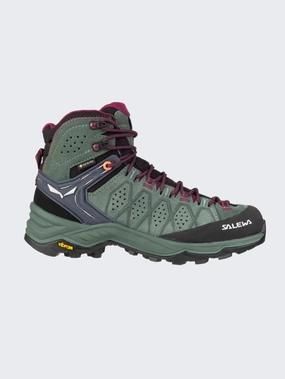 Shop authentic Shop For Popular Salewa Alp Trainer 2 Mid Goretex Women Hiking Boots Green Duck/Rhododen ,70-85%OFF Clearance Website here, 100% authentic and 100% quality guarantee!