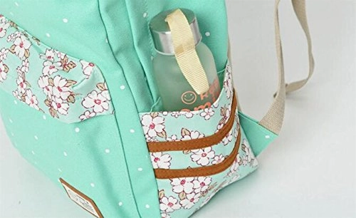 Siawasey Cute Flower Anime Cosplay Luminous Bookbag Daypack College Bag Backpack School Bag 