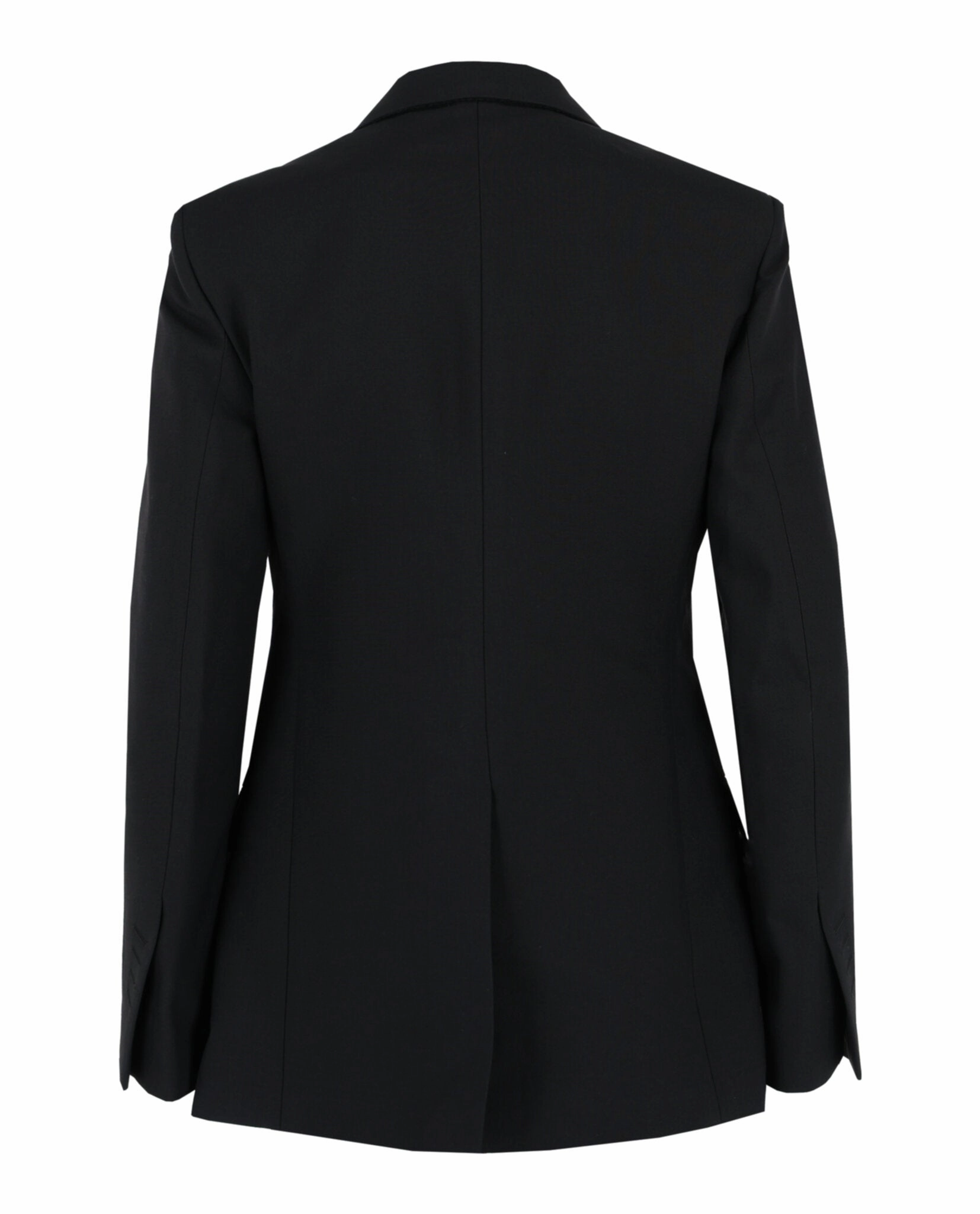 Single-Breasted Wool Blazer