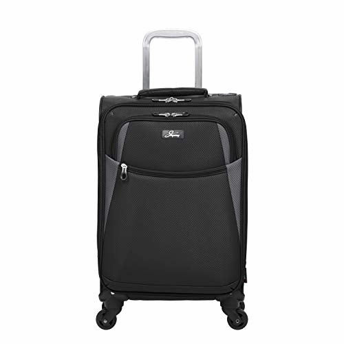 Skyway Encinita's 20" Carry On Luggage, Black