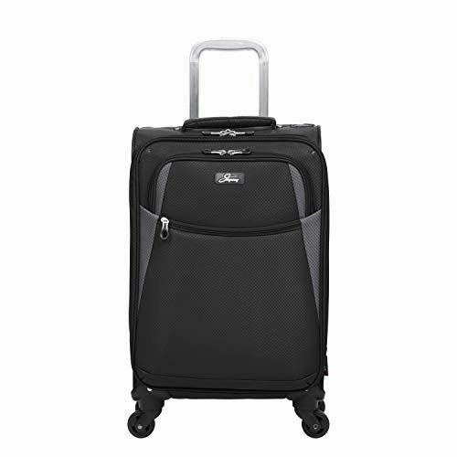 Skyway Encinita's 20" Carry On Luggage, Black