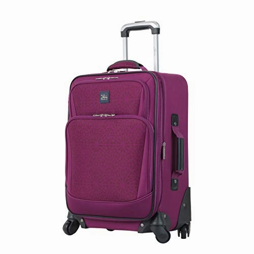 Skyway Epic 20" Expandable Carry-On Spinner Berry Tile