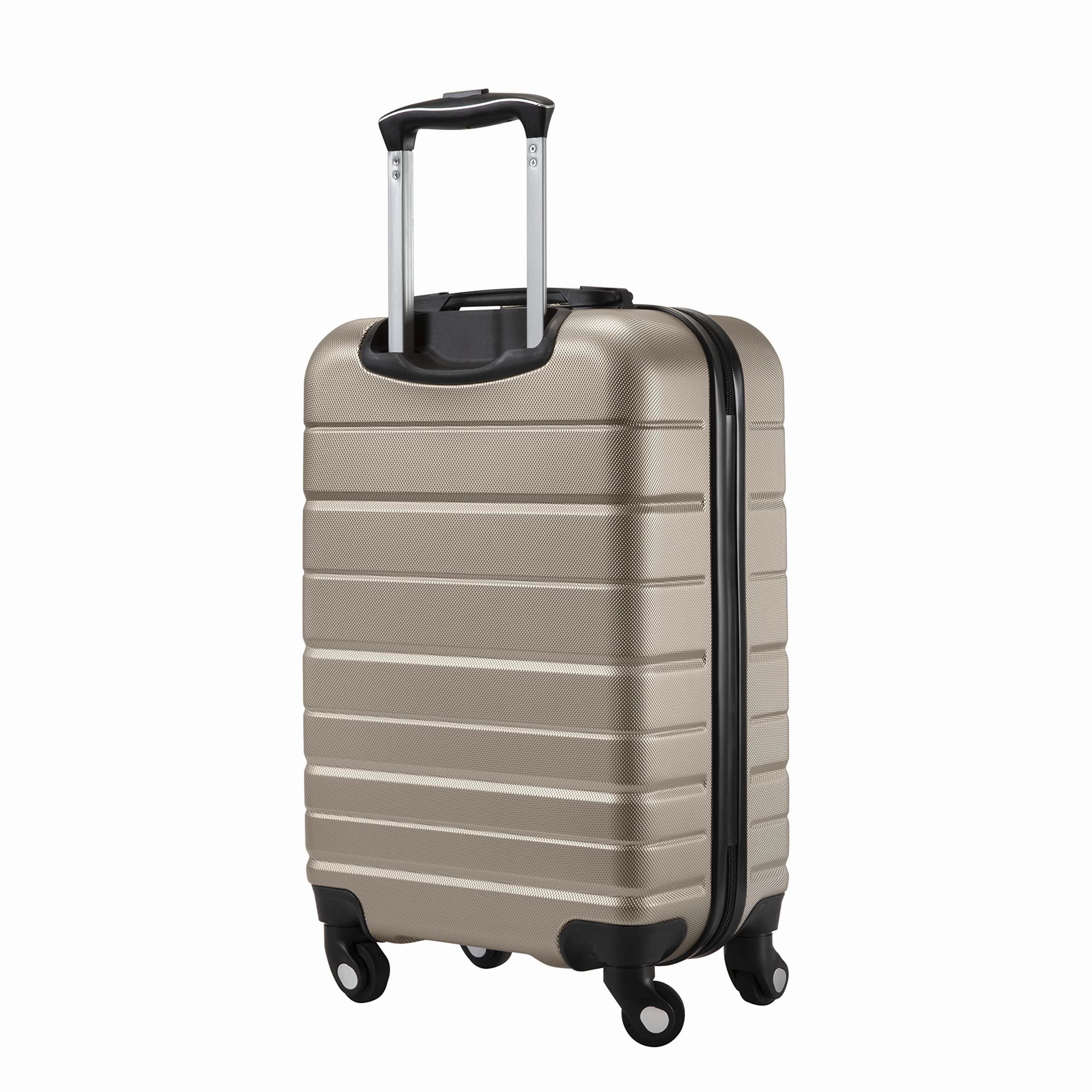 Skyway Epic 2.0 Hardside Lightweight Expandable ABS Shell Spinner Luggage, 20" Carry On