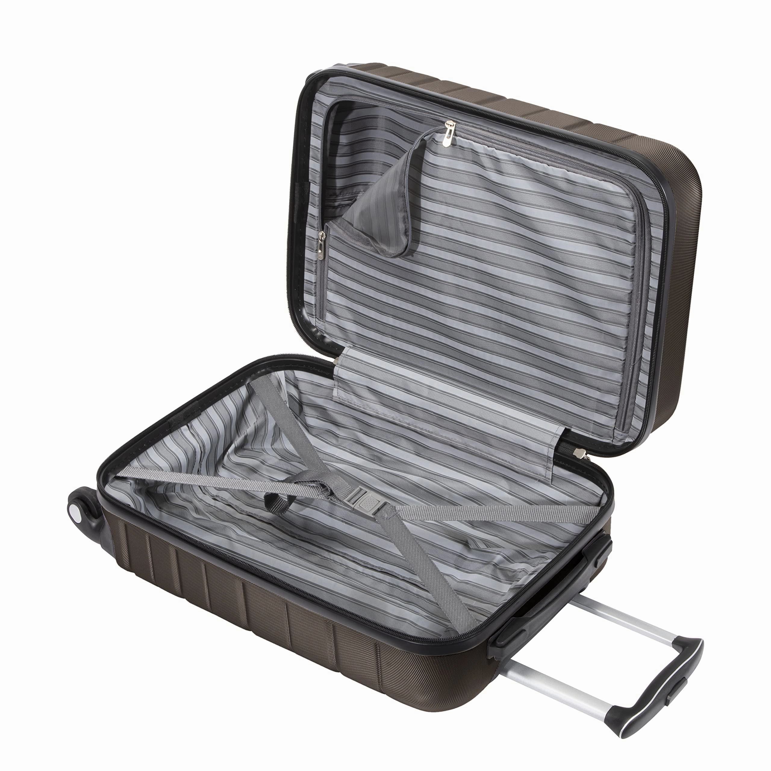 Skyway Epic 2.0 Hardside Lightweight Expandable ABS Shell Spinner Luggage, 20" Carry On