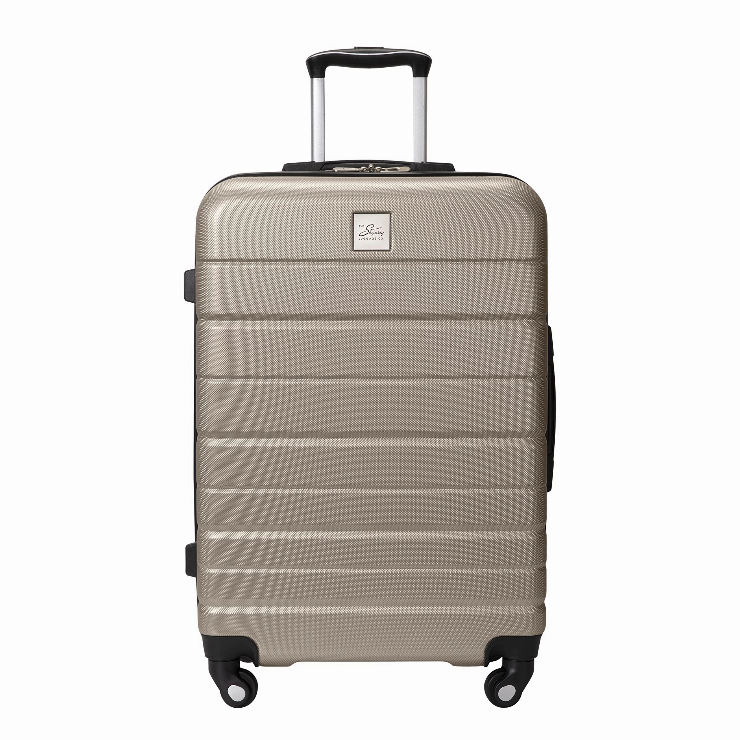 Skyway Epic 2.0 Hardside Lightweight Expandable ABS Shell Spinner Luggage, 24" Medium Check In