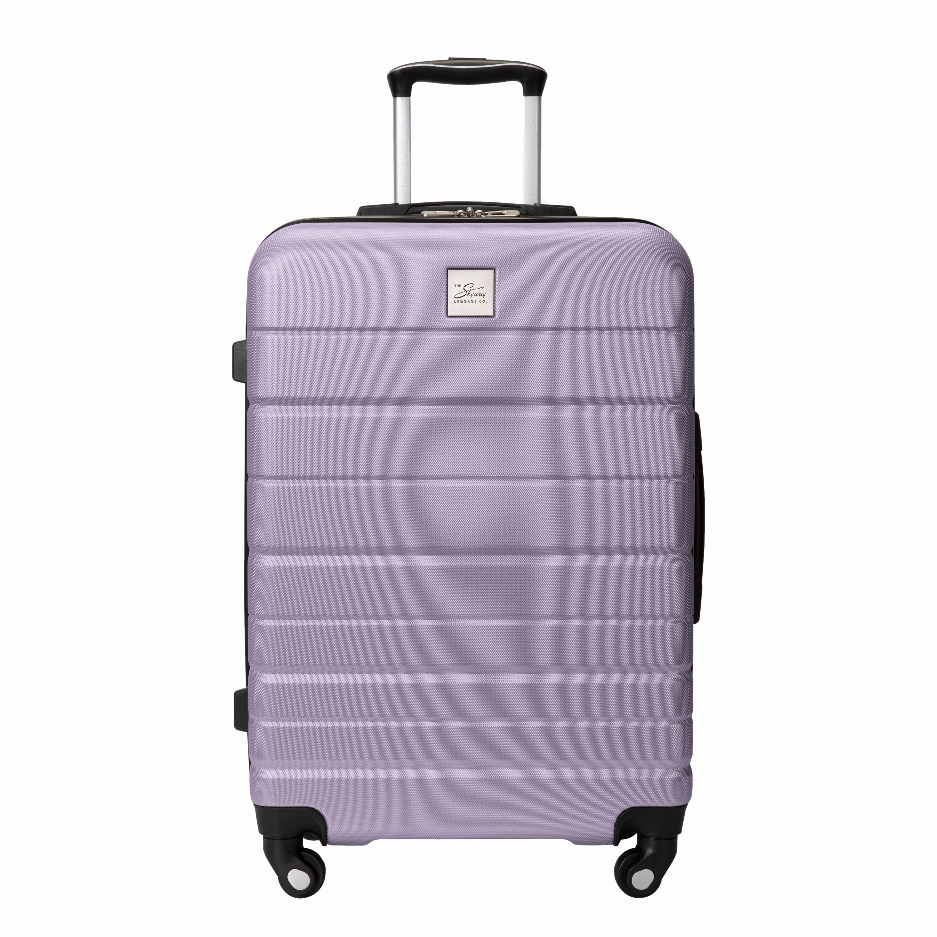 Skyway Epic 2.0 Hardside Lightweight Expandable ABS Shell Spinner Luggage, 24" Medium Check In