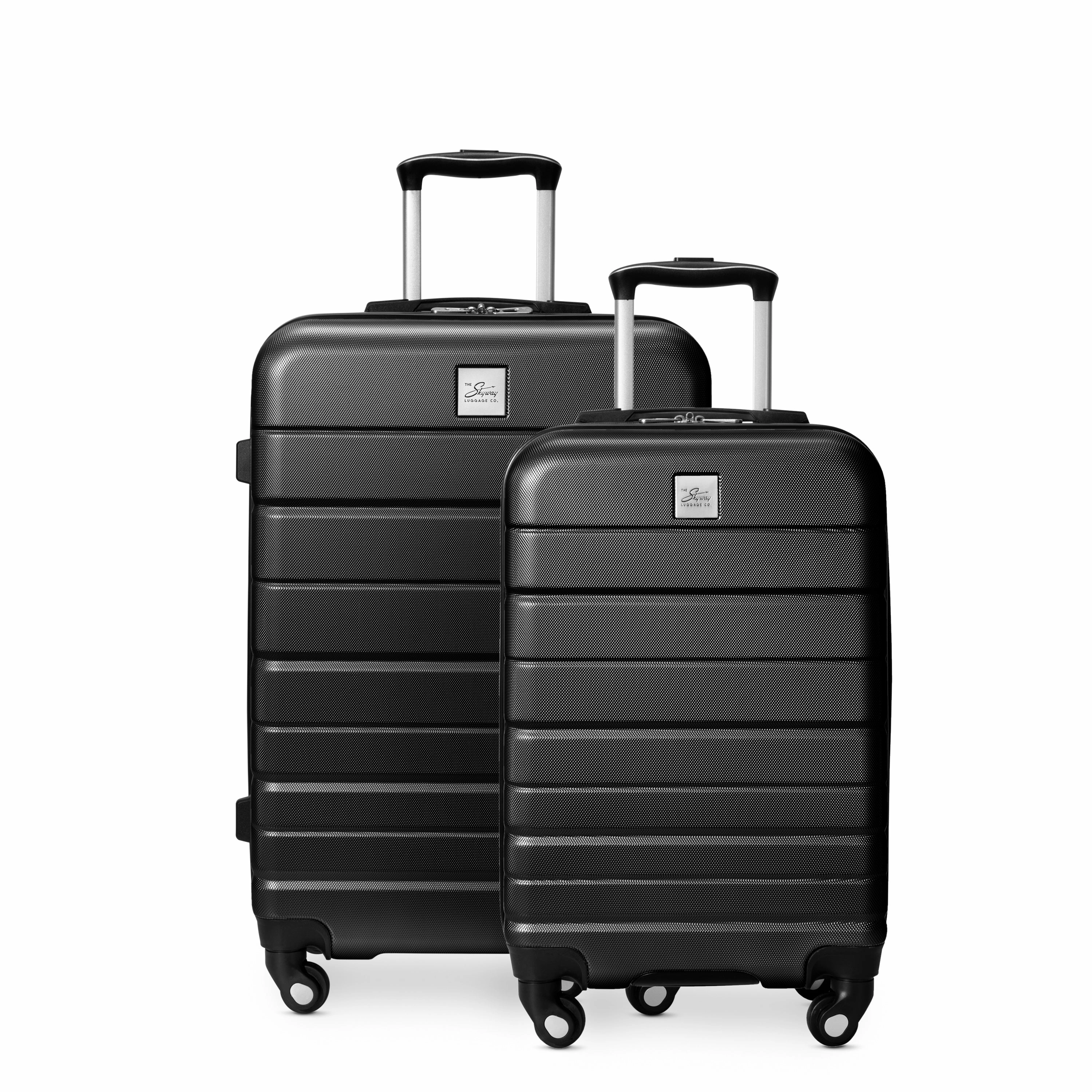 Skyway Epic 2.0 Hardside Lightweight Expandable ABS Shell Spinner Luggage, 2 Piece set (20",24")