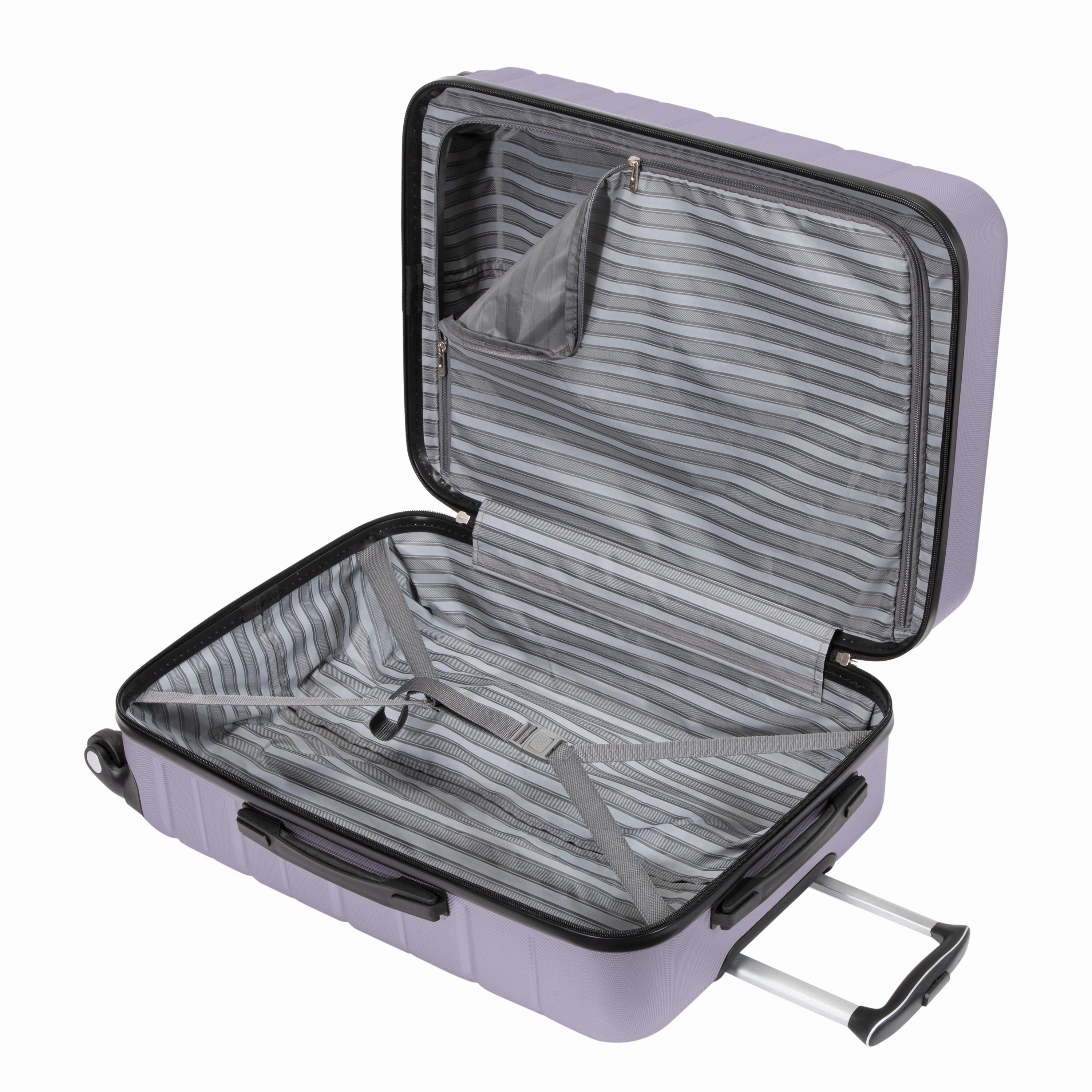 Skyway Epic 2.0 Hardside Lightweight Expandable ABS Shell Spinner Luggage, 2 Piece set (20",24")