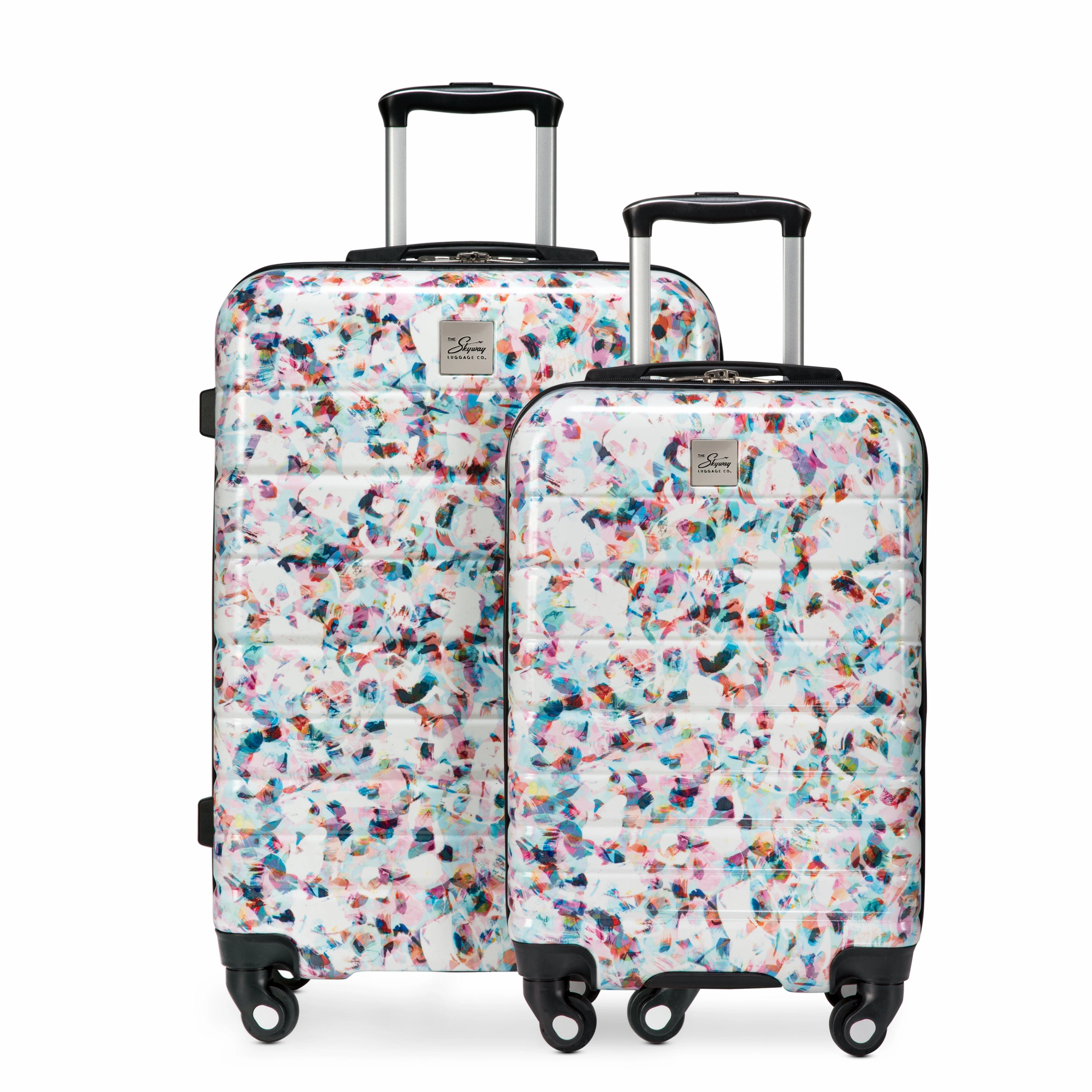 Skyway Epic 2.0 Hardside Lightweight Expandable ABS Shell Spinner Luggage, 2 Piece set (20",24")