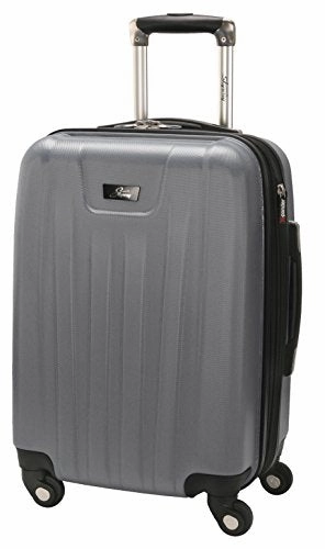 Skyway Nimbus 2.0 20-Inch 4 Wheel Expandable Carry-On, Silver, One Size