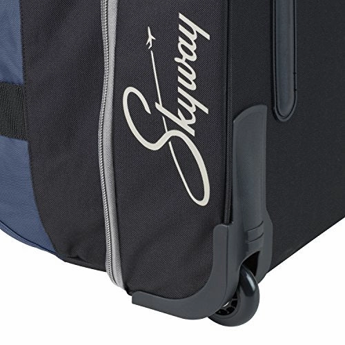 Skyway Sodo 34-inch Drop-Bottom Rolling Duffel, Navy Blue
