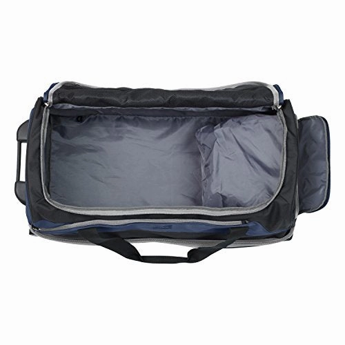 Skyway Sodo 34-inch Drop-Bottom Rolling Duffel, Navy Blue