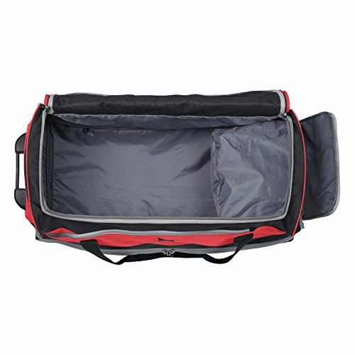 Skyway Sodo 34-inch Drop-Bottom Rolling Duffel, True Red