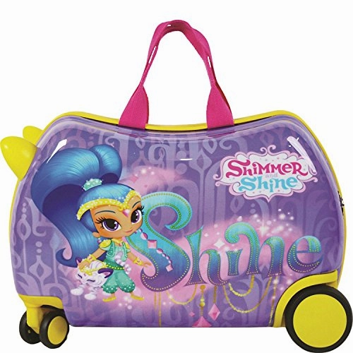Smiley 16 Inch Ride-On Cruizer Carry-On By Atm Luggage (One Size, Pink)