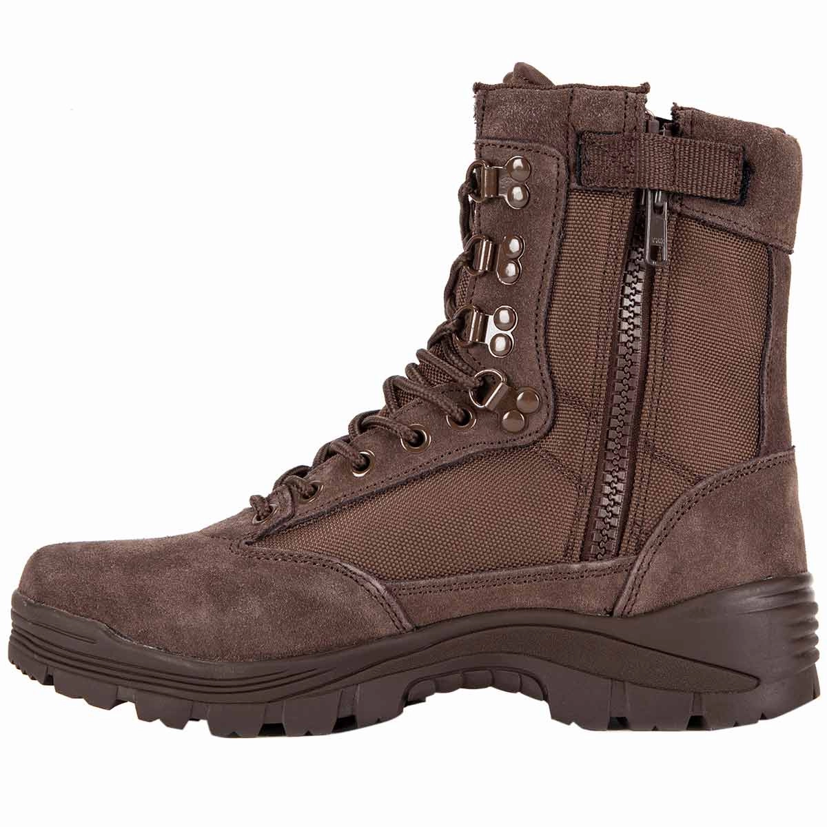 Buy 2025 Mil-Tec Tactical Side Zip Boots Brown , get discount 78% off, we offer you clearance price.