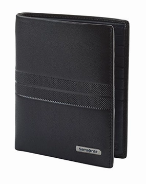 Spectrolite SLG - Wallet for 14 Creditcards, 2 Compartments Credit Card Case, 13 cm, 0 liters, Black (Black/Night Blue)
