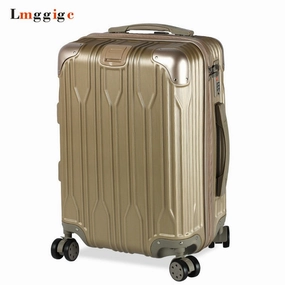 Spinner Rolling Luggage Travel Suitcase Bag,Nniversal Wheel Trolley Case,Zipper Pc Abs Carry-On,New