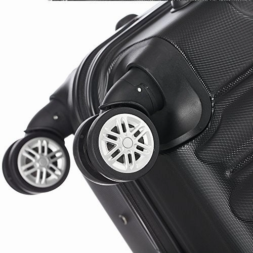 SSLine Luggage Set,3 Piece Set Suitcase Lightweight Carry-On Luggage,Plastic Metal Material Hard Shells(20in24in28in)