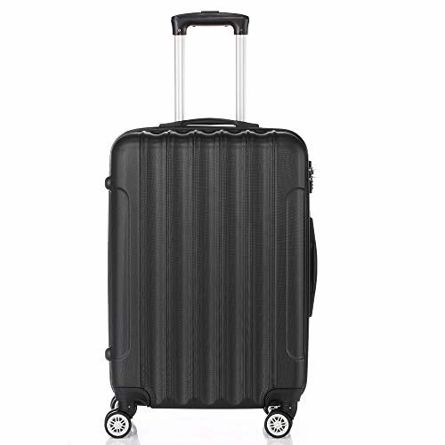 SSLine Luggage Set,3 Piece Set Suitcase Lightweight Carry-On Luggage,Plastic Metal Material Hard Shells(20in24in28in)