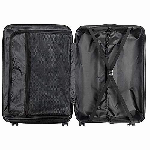 SSLine Luggage Set,3 Piece Set Suitcase Lightweight Carry-On Luggage,Plastic Metal Material Hard Shells(20in24in28in)