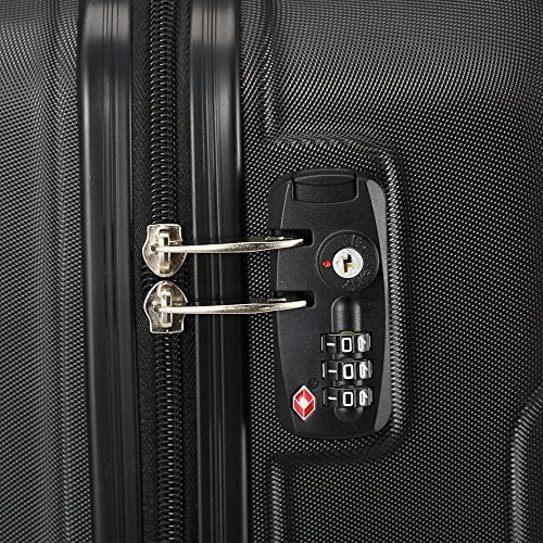 SSLine Luggage Set,3 Piece Set Suitcase Lightweight Carry-On Luggage,Plastic Metal Material Hard Shells(20in24in28in)