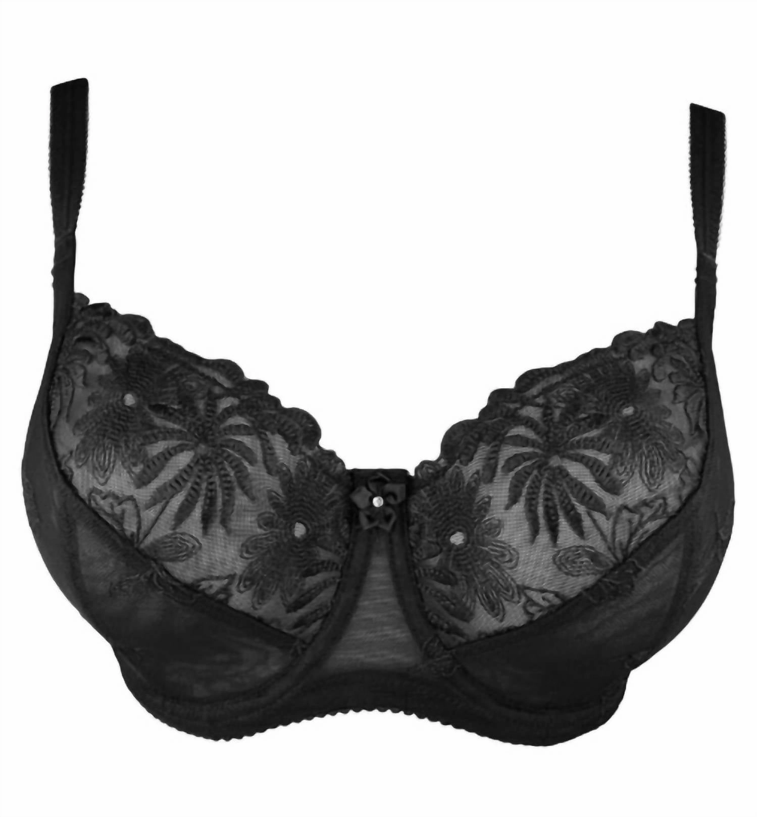 St. Tropez Full Cup Bra In Black