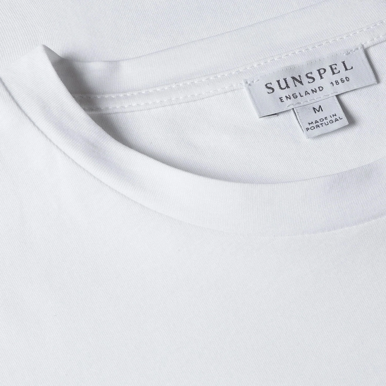 Sunspel Riviera Midweight T-Shirt White