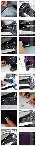 Super Ma Luggage Wheel Replacement Rolling Duffel Bag Suitcase Repair Kit (D047)