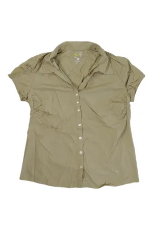 Purchase Authentic Supply Cheap Authentic Mountain Hardwear Womens Short Sleeve Button Up Top With Discount Price are discounting now, at the best price compare with others. Welcome to Items.