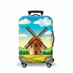 Tdc Elastic Luggage Cover Luggage Suitcase Cover Super Lightweight Luggage Protector
