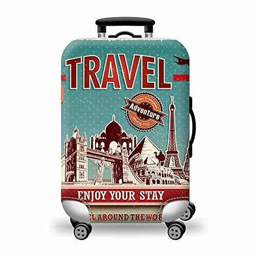 Tdc Elastic Luggage Cover Luggage Suitcase Cover Super Lightweight Luggage Protector