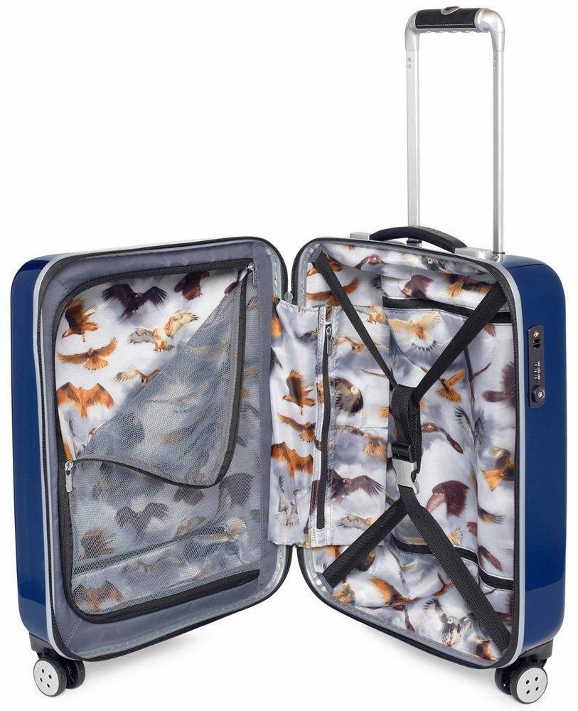 Ted Baker Hardsider Herringbone Carry-On 4-Wheel Carry-On Luggage