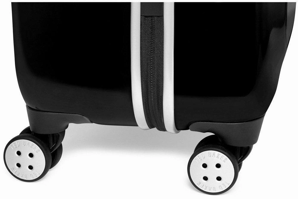 Ted Baker Hardsider Herringbone Checked-Large 4-Wheel Large Luggage