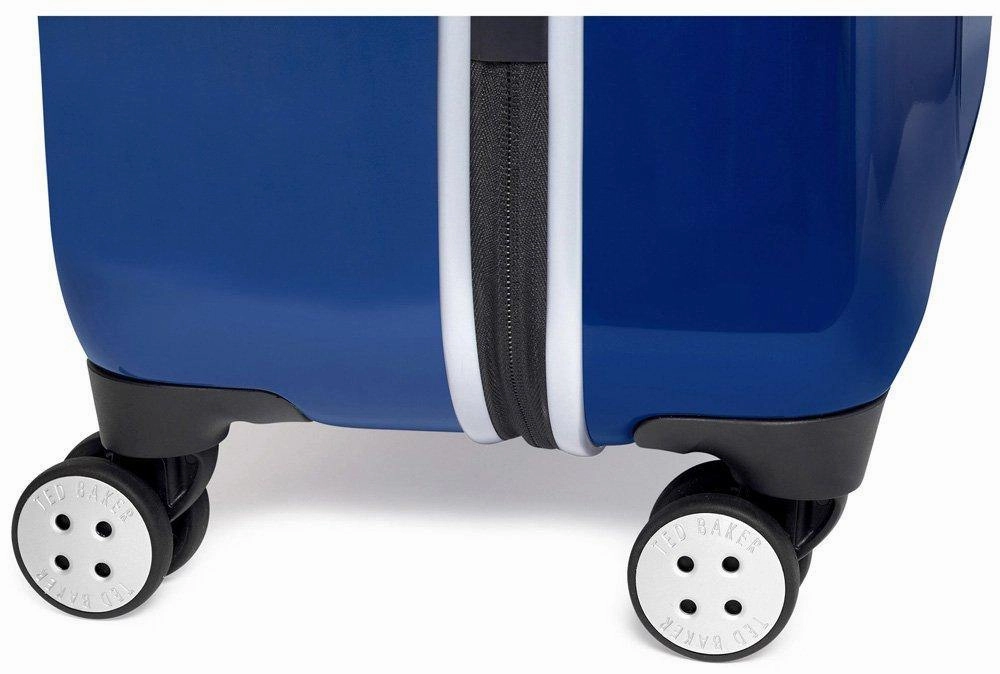 Ted Baker Hardsider Herringbone Checked-Large 4-Wheel Large Luggage