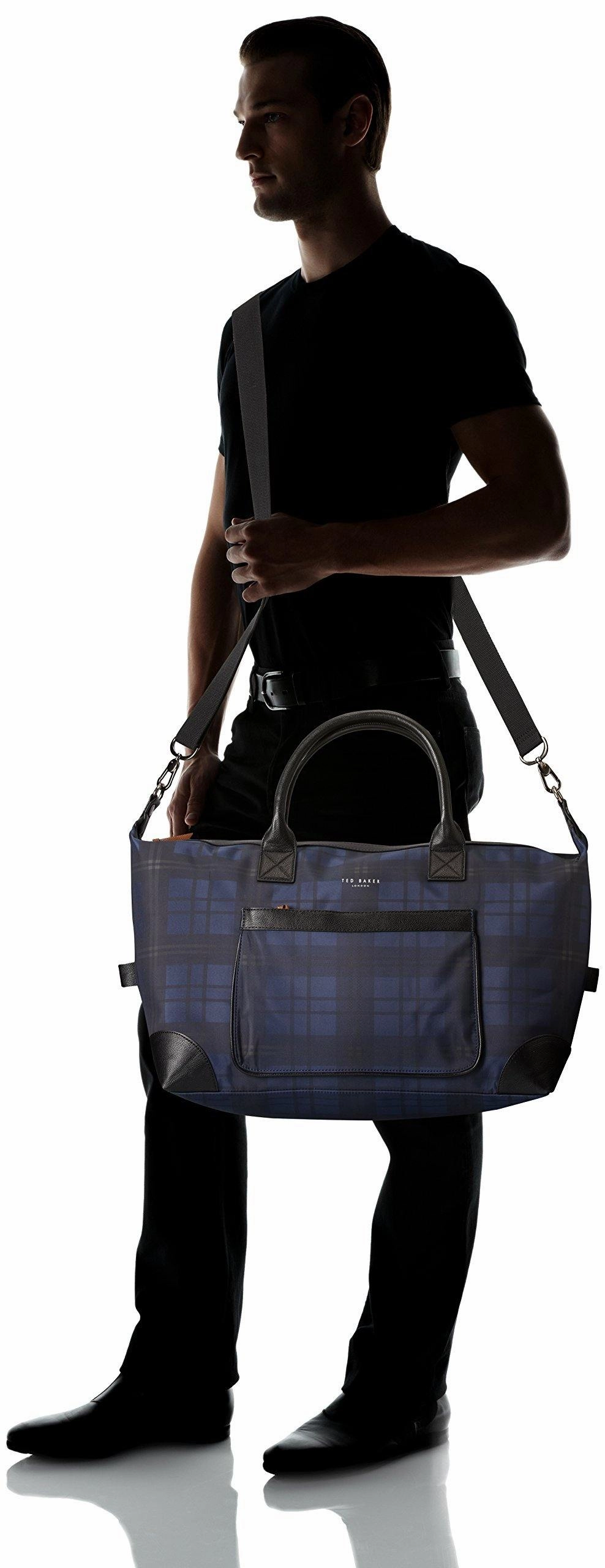 Ted Baker Radayo Checked Holdall Bag