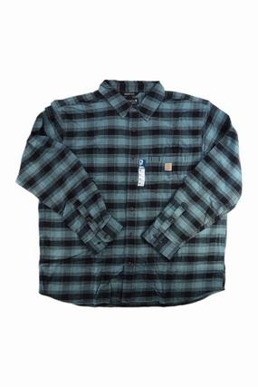 Share 2025 Authentic The Latest Carhartt Mens Rugged Flex Relaxed Fit Midweight Flannel LS Plaid Shirt Elegant Appearance , enjoy 78% off Items online, orders now!
